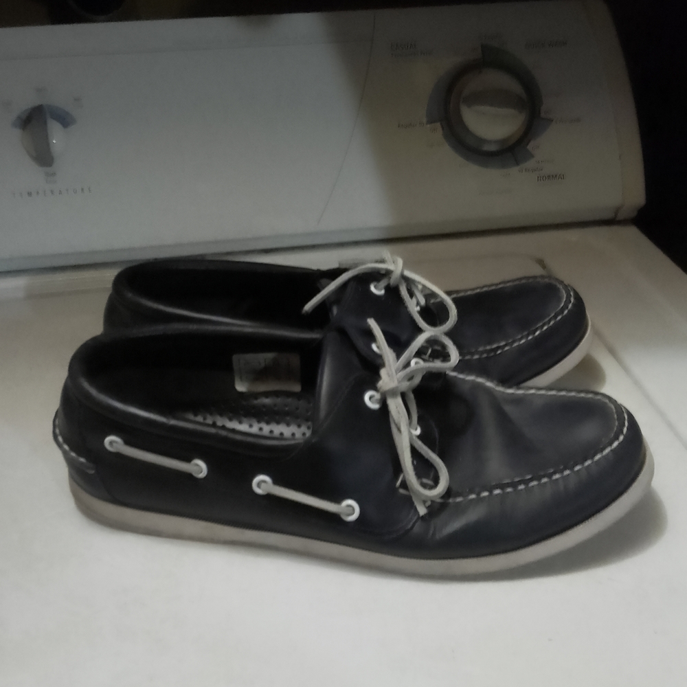 Navy‎ Blue Brooks Brothers  Boat Deck  Shoes/ Loafers Size 12 D